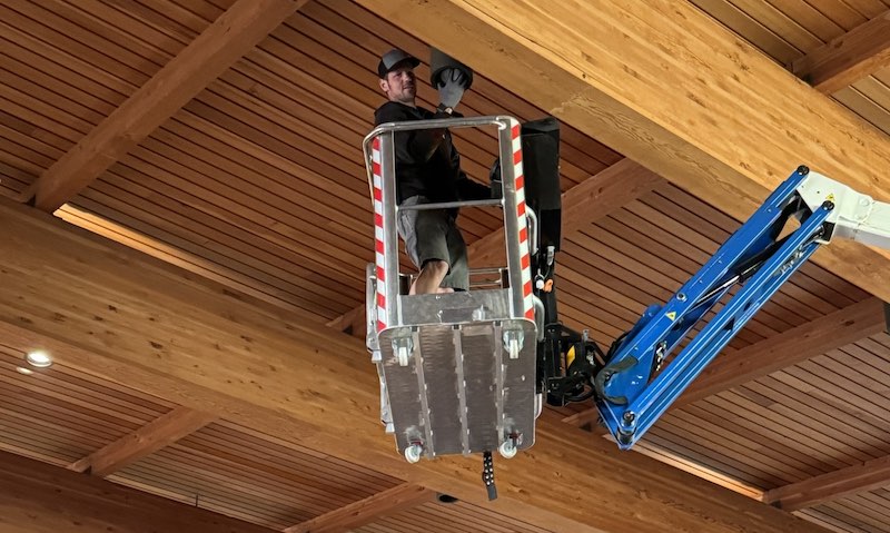 commercial LED lighting installation Minneapolis